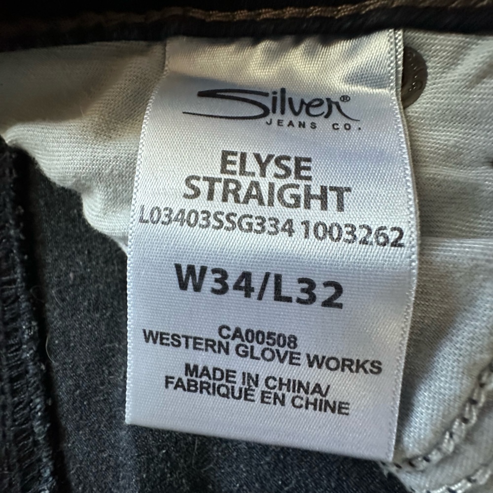 Silvers Jeans, Elyse Straight